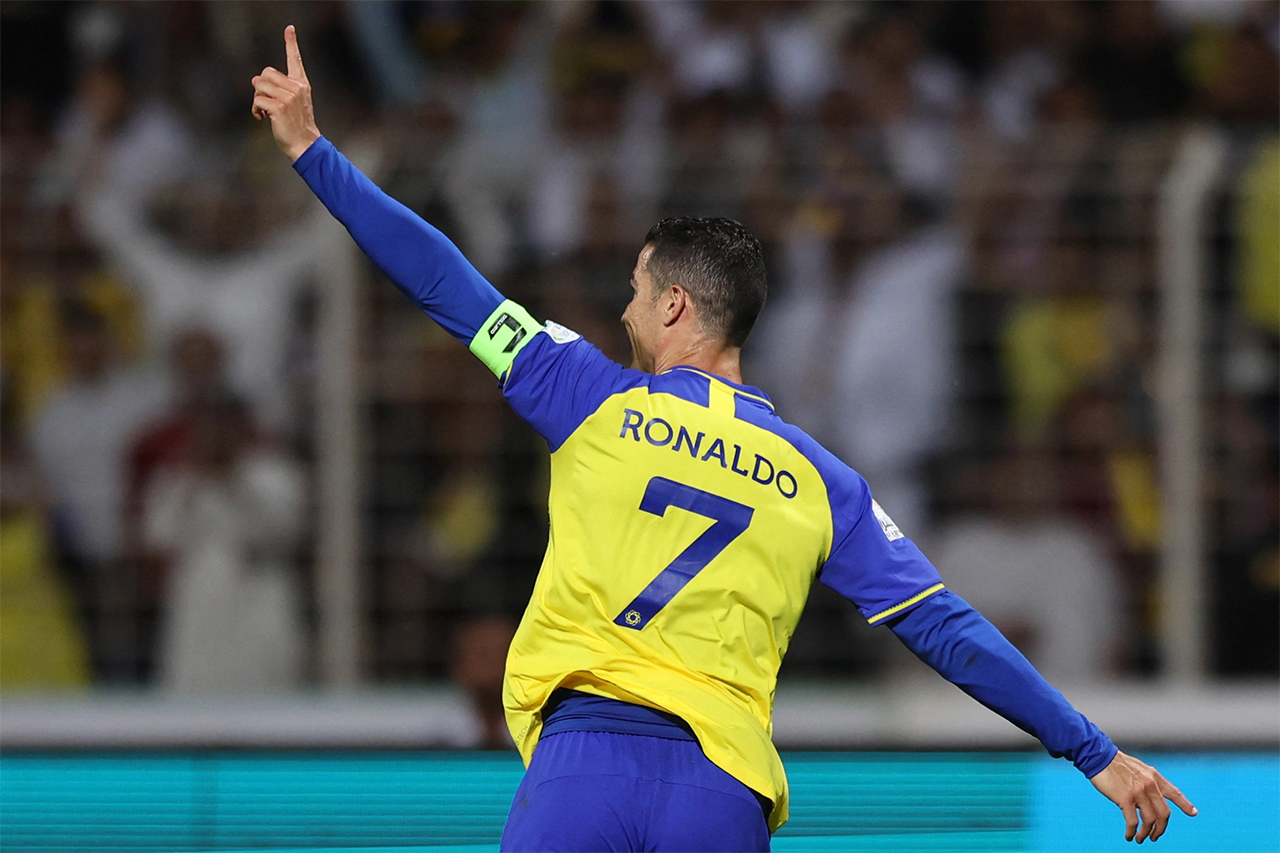 Cristiano Ronaldo atuando pelo Al Nassr